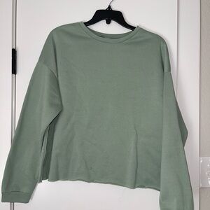 Sage Green Long Sleeve Top